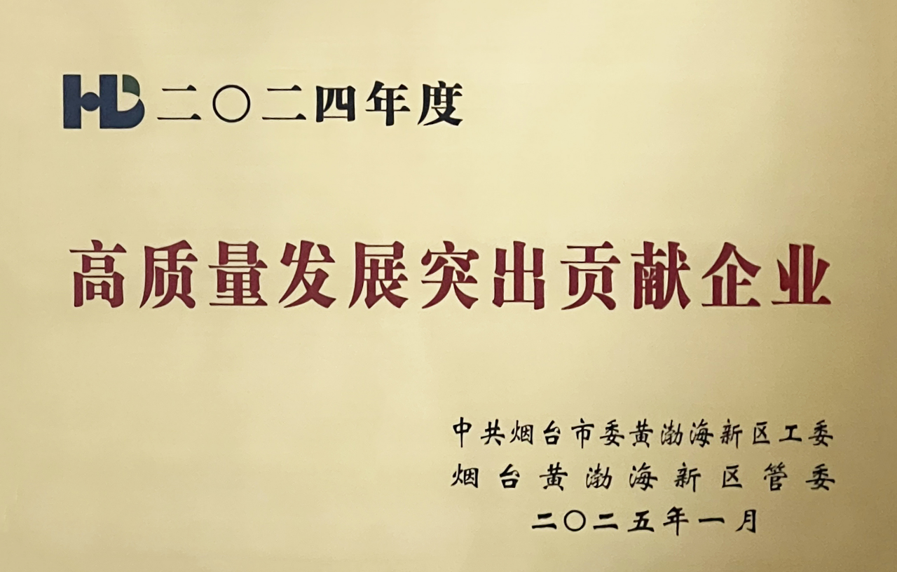 2024年度高质量发展突出贡献企业